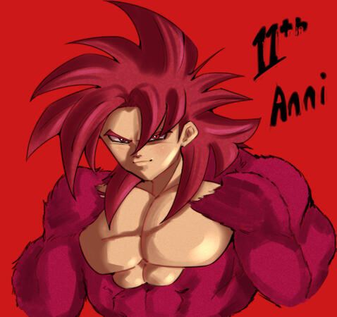 Celebration piece for DOKKAN BATTLE 11th Anniversary.