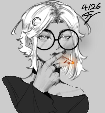 Fanwork for the streamer "soyadesu" on Twitch.